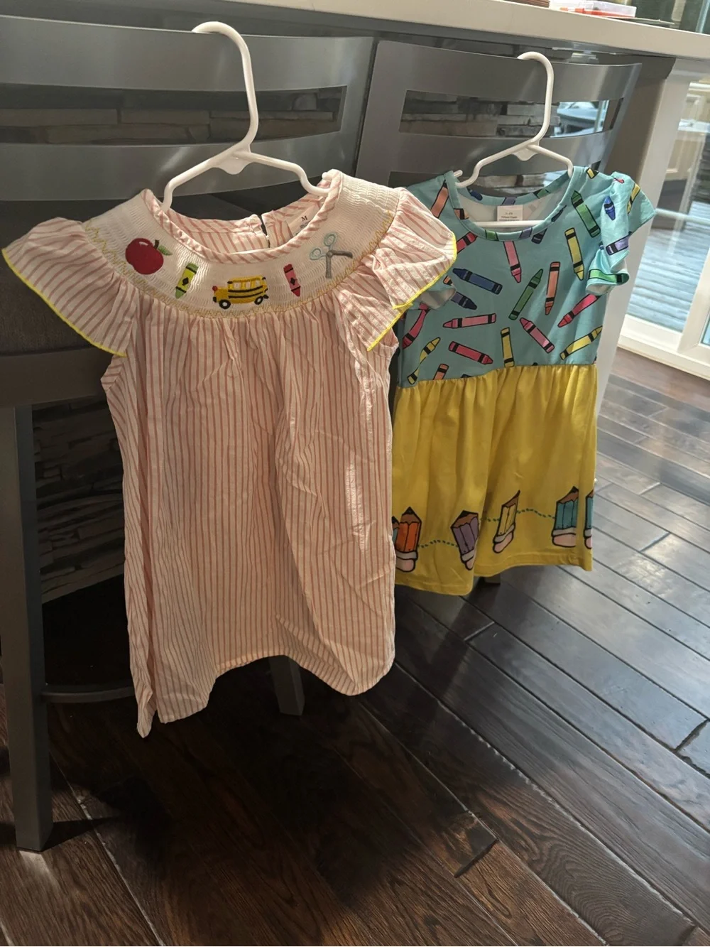 Back to school girls dresses